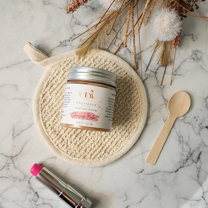 cleansing balm - pink clay face mask
