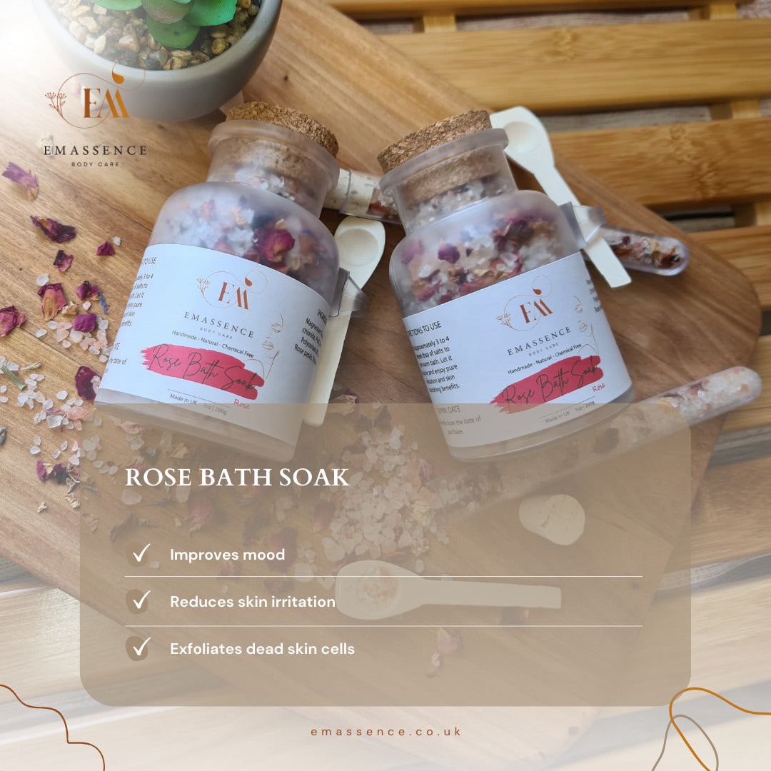 Natural Rose Bath Soak