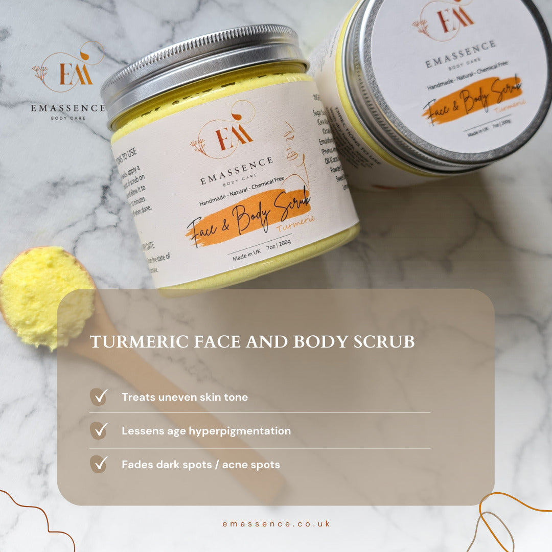 Turmeric Face And Body Scrub