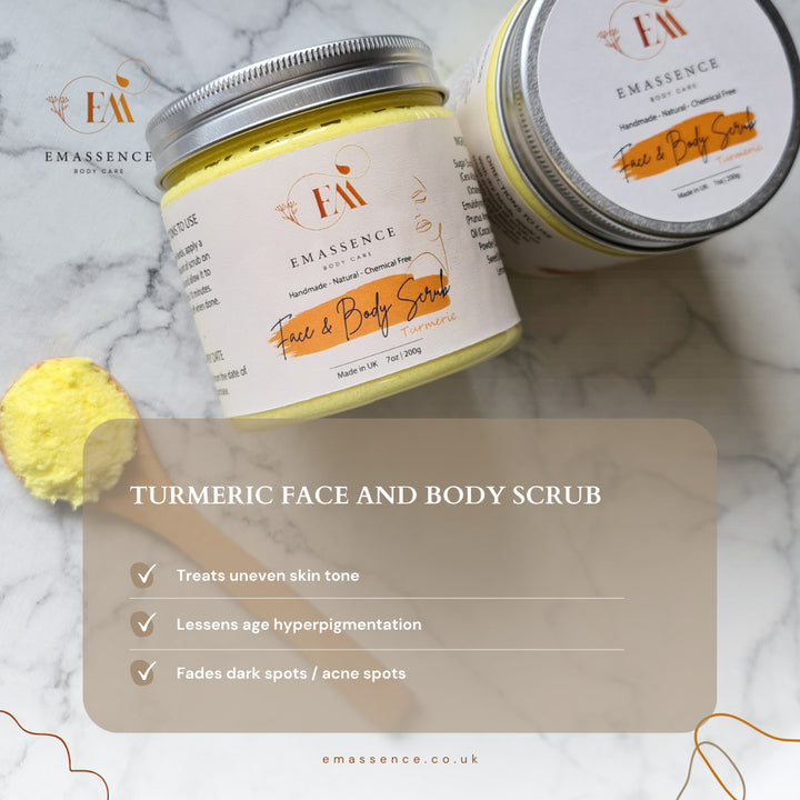 Turmeric Face And Body Scrub