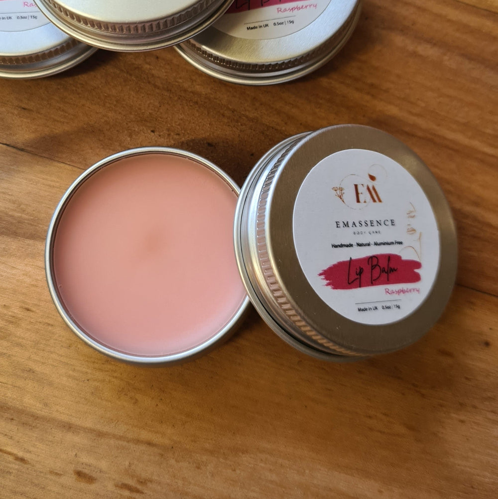 Raspberry Lip Balm by Emassence Bodycare Ltd