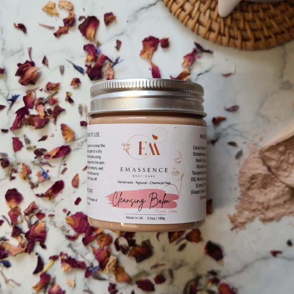 Pink Clay Cleansing Balm by Emassence