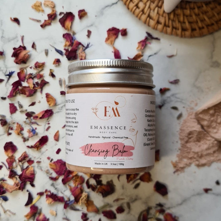 Pink Clay Cleansing Balm by Emassence