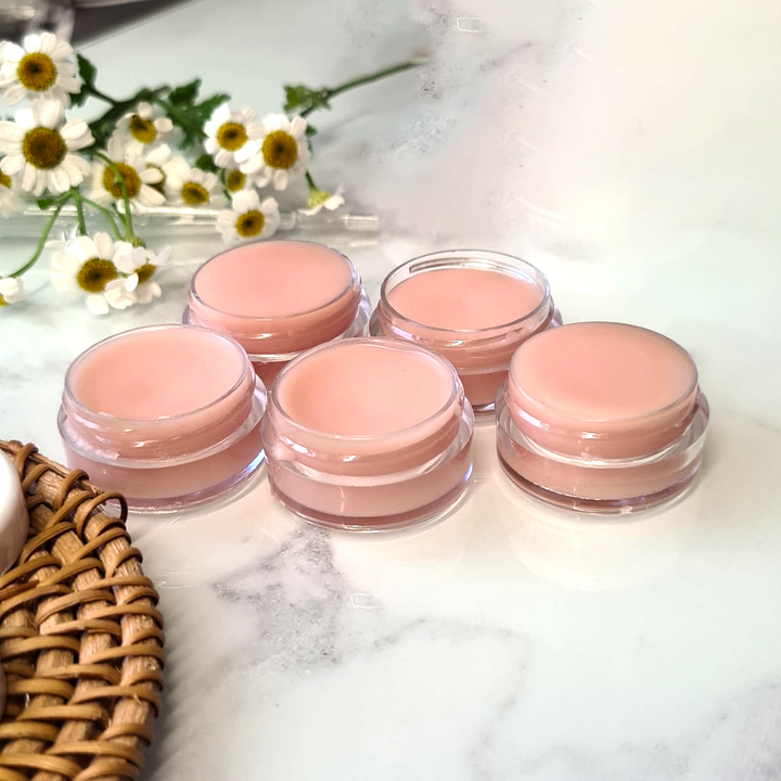 Raspberry Lip Balm - handmade lip balm