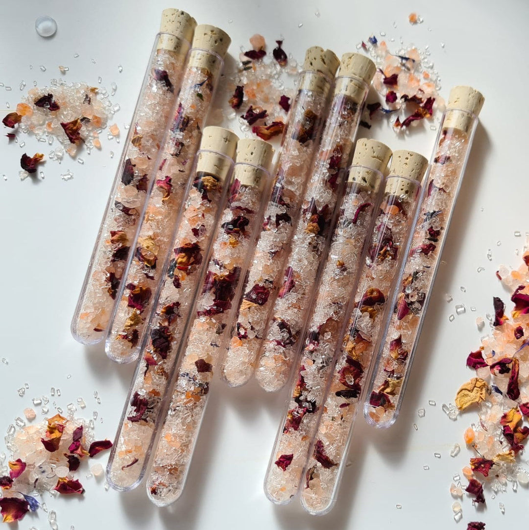 Rose bath salts - Relaxing bath soak