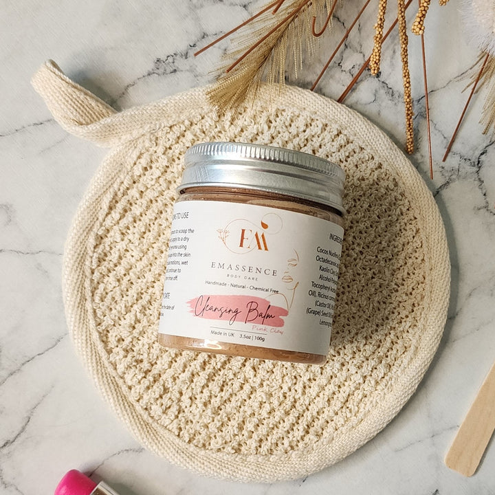 Pink Clay Cleansing Balm and Brightening Exfoliating Mask