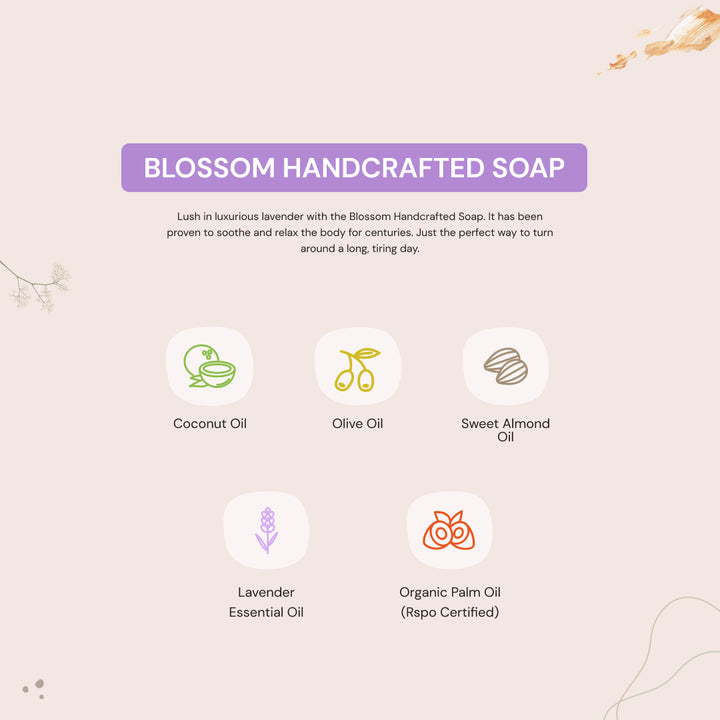 Organic Blossom Handcrafted Soap