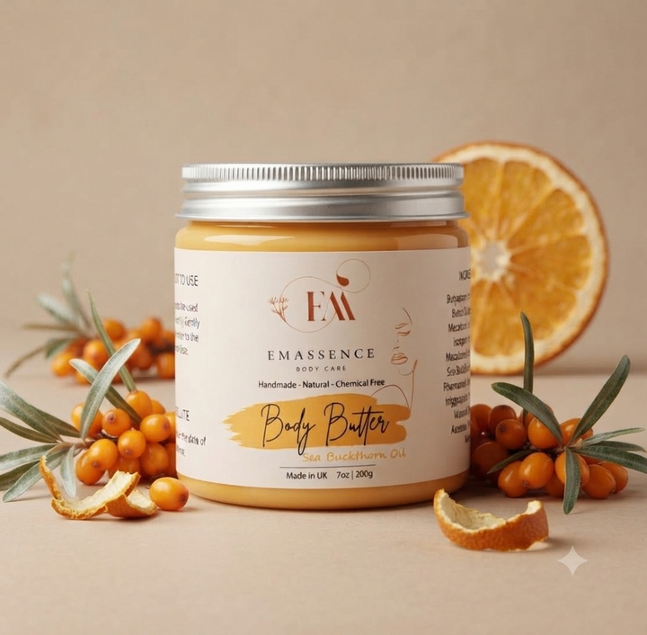 Nourishing Body Butter with Sea Buckthorn Oil – 200g