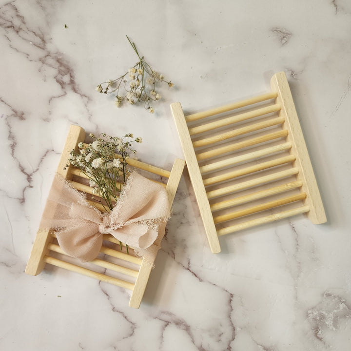 bamboo soap dish