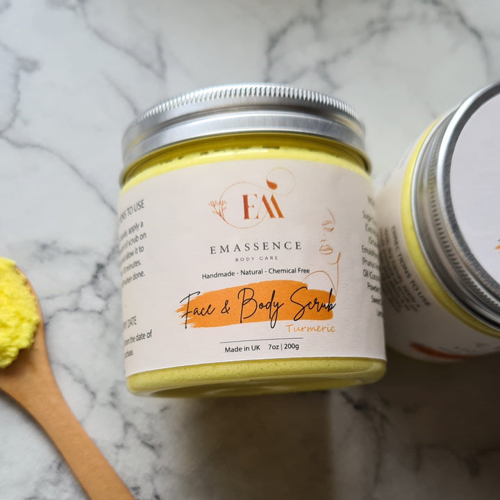 Turmeric Face And Body Scrub by Emassence